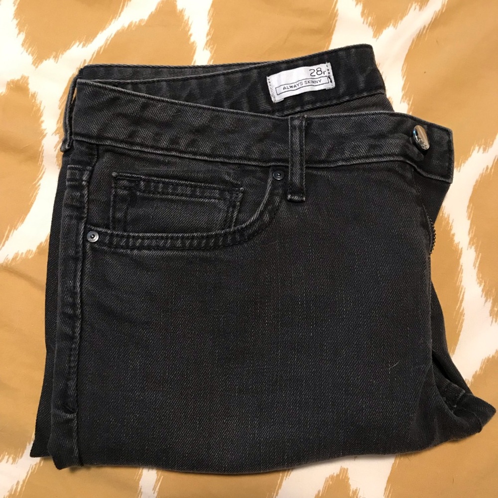 Gap Always Skinny Gray jeans -Size 28R